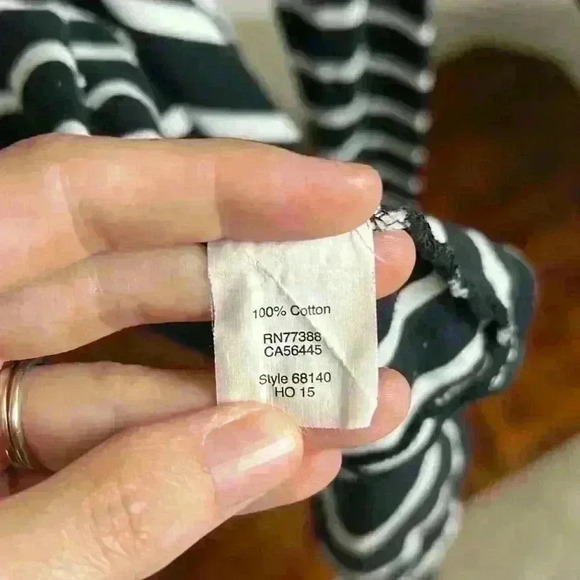 J Crew Drape Open Top | Cotton Long Sleeve Open Top - Picture 5 of 5